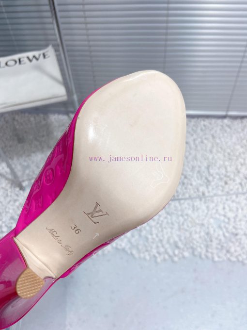 LV Louis Vuitton high-heeled slippersCute and very age reducing, not afraid of showing short8oa9qhe8 - Image 10