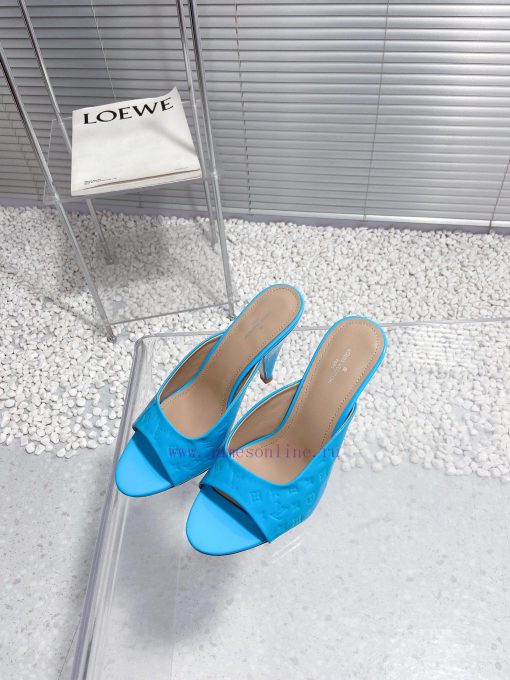 LV Louis Vuitton high-heeled slippersCute and very age reducing, not afraid of showing shortneh9smp2 - Image 3