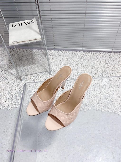 LV Louis Vuitton high-heeled slippersCute and very age reducing, not afraid of showing shortync1rop1 - Image 3