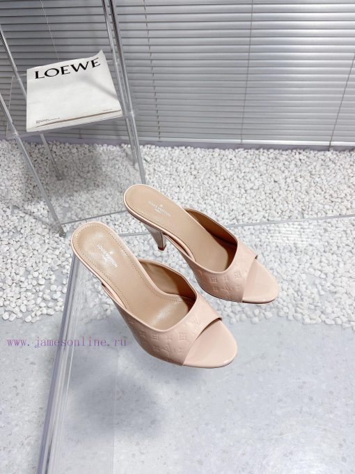 LV Louis Vuitton high-heeled slippersCute and very age reducing, not afraid of showing shortync1rop1 - Image 4