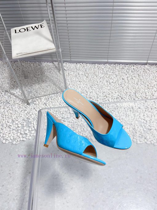 LV Louis Vuitton high-heeled slippersCute and very age reducing, not afraid of showing shortneh9smp2 - Image 6