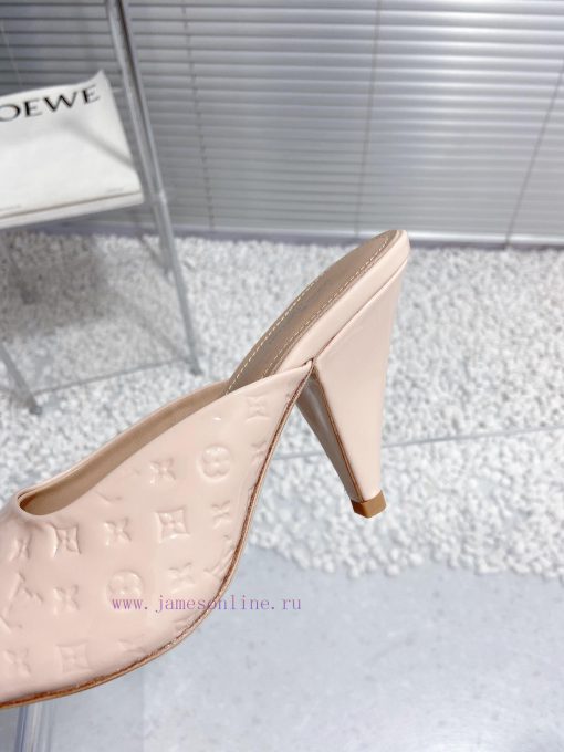 LV Louis Vuitton high-heeled slippersCute and very age reducing, not afraid of showing shortync1rop1 - Image 8