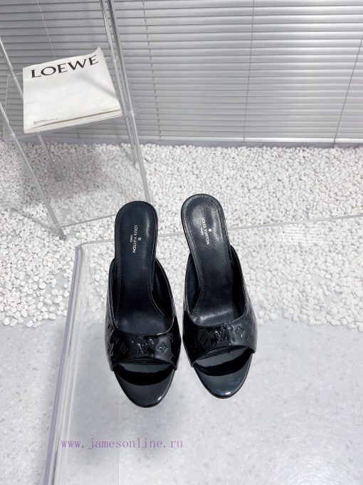 LV Louis Vuitton high-heeled slippersCute and very age reducing, not afraid of showing shortizsr4fbc - Image 2