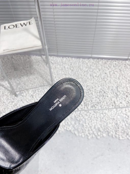 LV Louis Vuitton high-heeled slippersCute and very age reducing, not afraid of showing shortizsr4fbc - Image 8