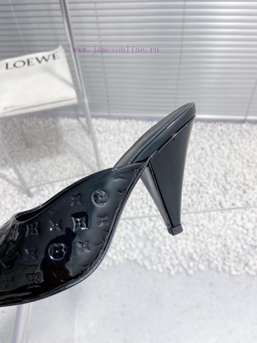 LV Louis Vuitton high-heeled slippersCute and very age reducing, not afraid of showing shortizsr4fbc - Image 9