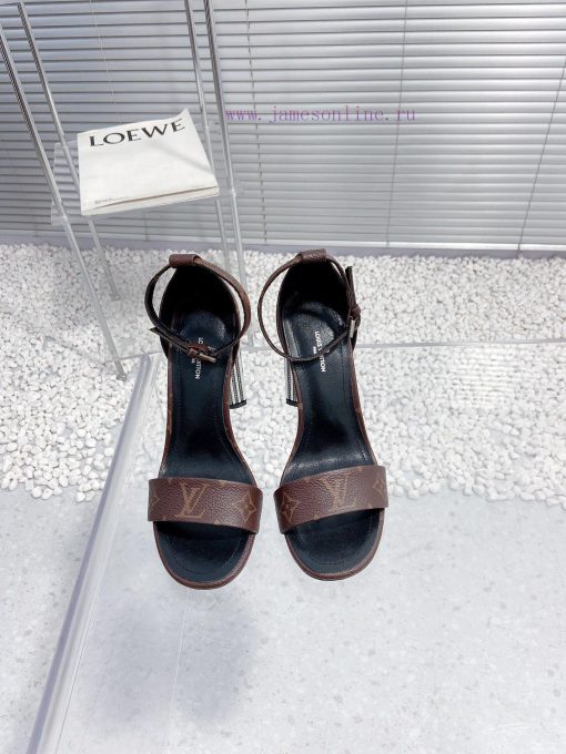LV Louis Vuitton crystal diamond high-heeled sandalsCute and very age reducing, not afraid ogw7gjpb2