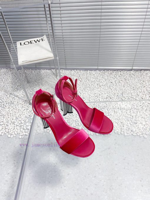 LV Louis Vuitton crystal diamond high-heeled sandalsCute and very age reducing, not afraid o3n3w6ukx - Image 4