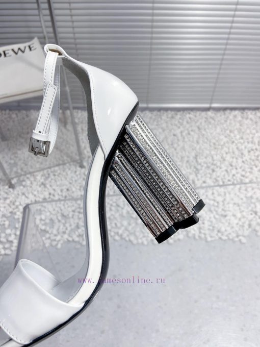 LV Louis Vuitton crystal diamond high-heeled sandalsCute and very age reducing, not afraid ojgostrrr - Image 8