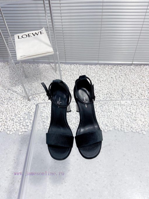 LV Louis Vuitton crystal diamond high-heeled sandalsCute and very age reducing, not afraid oy51nvgrf - Image 2