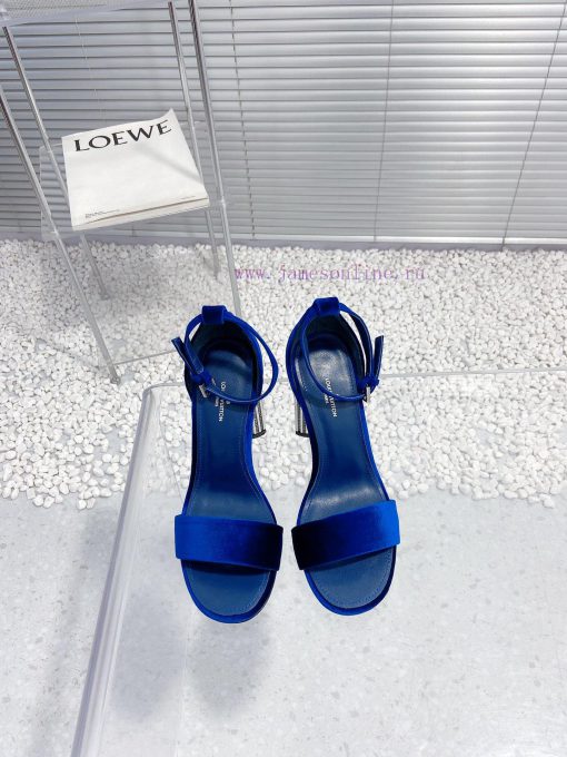 LV Louis Vuitton crystal diamond high-heeled sandalsCute and very age reducing, not afraid o2lk55f7d - Image 2