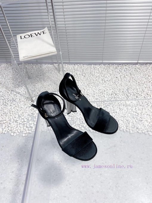 LV Louis Vuitton crystal diamond high-heeled sandalsCute and very age reducing, not afraid oy51nvgrf - Image 4
