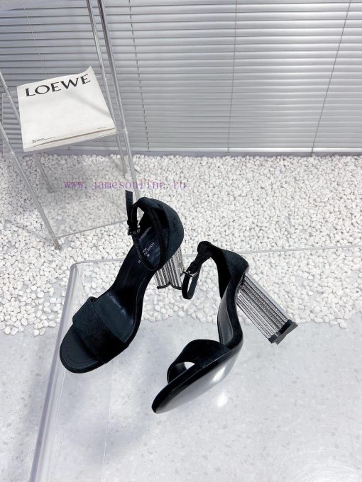 LV Louis Vuitton crystal diamond high-heeled sandalsCute and very age reducing, not afraid oy51nvgrf - Image 7