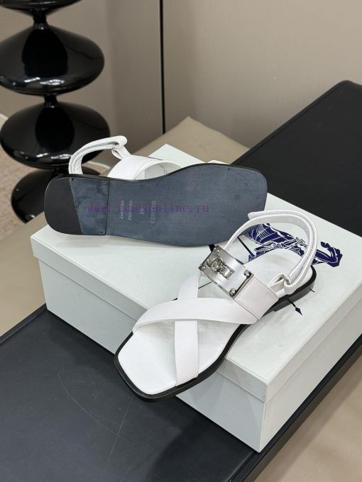 Hermes ss24 new arrival-～H Home's 2024 Spring/Summer Sandals New Product, Wide Kelly Buckle,3mc4x49h - Image 5