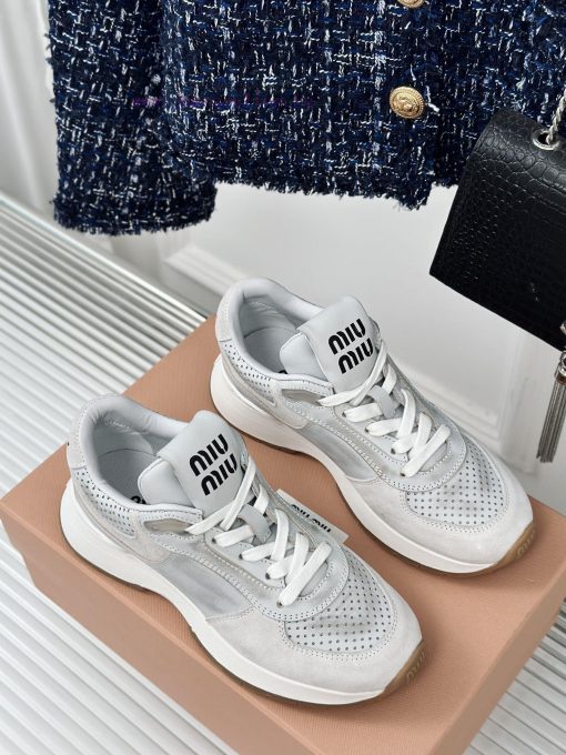 Miu Miu/Miu 24s Early Spring New ProductRetro casual sports shoes ️️Simple design of sports lwj8vkui - Image 4