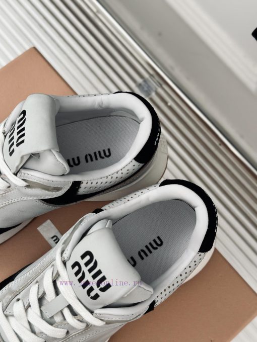 Miu Miu/Miu 24s Early Spring New ProductRetro casual sports shoes ️️Simple design of sports oveuxkve - Image 9