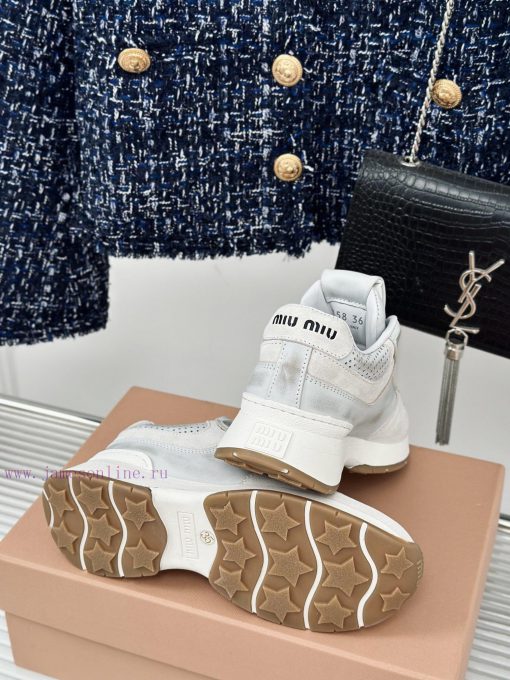 Miu Miu/Miu 24s Early Spring New ProductRetro casual sports shoes ️️Simple design of sports lwj8vkui - Image 10