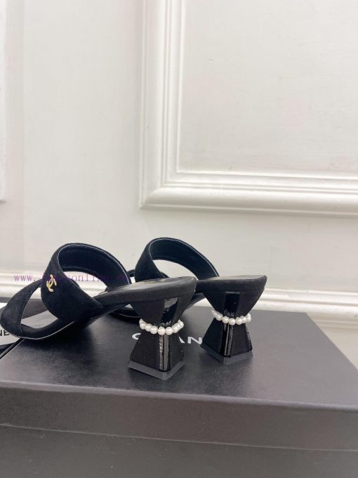 ️𝐂𝐇𝐀𝐍𝐄* 🦋 2024 Early Spring New Product Classic Pearl Heel Slippers Series Newly Released 〰Txw8kyvnb - Image 8