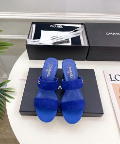 ️𝐂𝐇𝐀𝐍𝐄* 🦋 2024 Early Spring New Product Classic Pearl Heel Slippers Series Newly Released 〰Tq2p89jdq