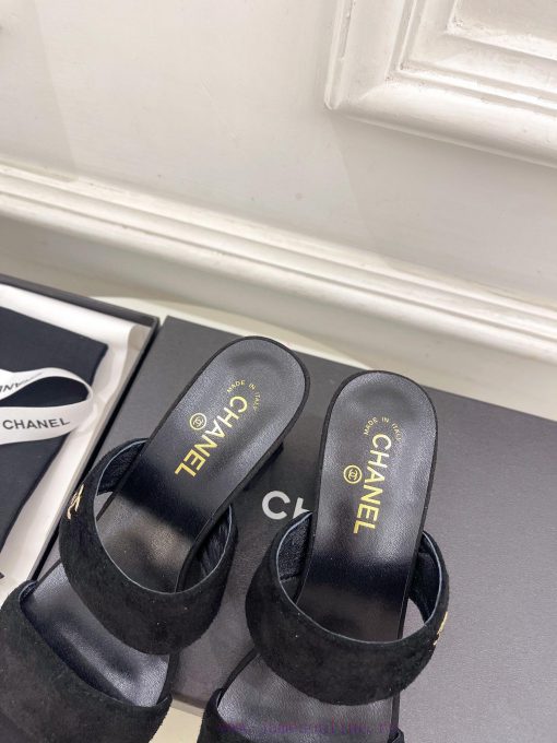 ️𝐂𝐇𝐀𝐍𝐄* 🦋 2024 Early Spring New Product Classic Pearl Heel Slippers Series Newly Released 〰Txw8kyvnb - Image 9
