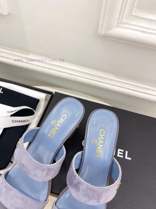 ️𝐂𝐇𝐀𝐍𝐄* 🦋 2024 Early Spring New Product Classic Pearl Heel Slippers Series Newly Released 〰T56ojlyxg - Image 8