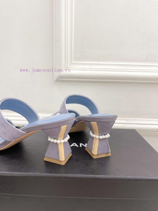 ️𝐂𝐇𝐀𝐍𝐄* 🦋 2024 Early Spring New Product Classic Pearl Heel Slippers Series Newly Released 〰T56ojlyxg - Image 9