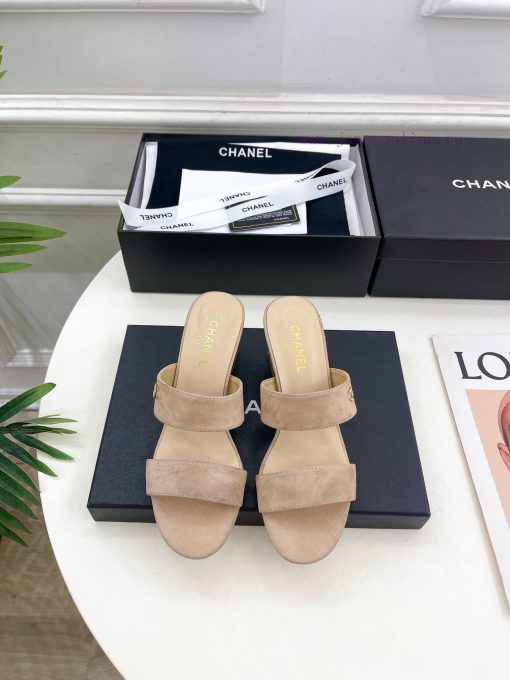 ️𝐂𝐇𝐀𝐍𝐄* 🦋 2024 Early Spring New Product Classic Pearl Heel Slippers Series Newly Released 〰Twywsefd2 - Image 2