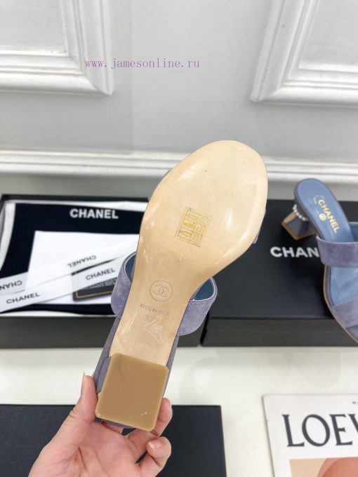 ️𝐂𝐇𝐀𝐍𝐄* 🦋 2024 Early Spring New Product Classic Pearl Heel Slippers Series Newly Released 〰T56ojlyxg - Image 10