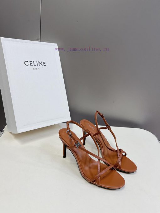 Celine's spring and summer Arc de Triomphe fashion shoes feature a soft and exposed design wux8girsu - Image 3