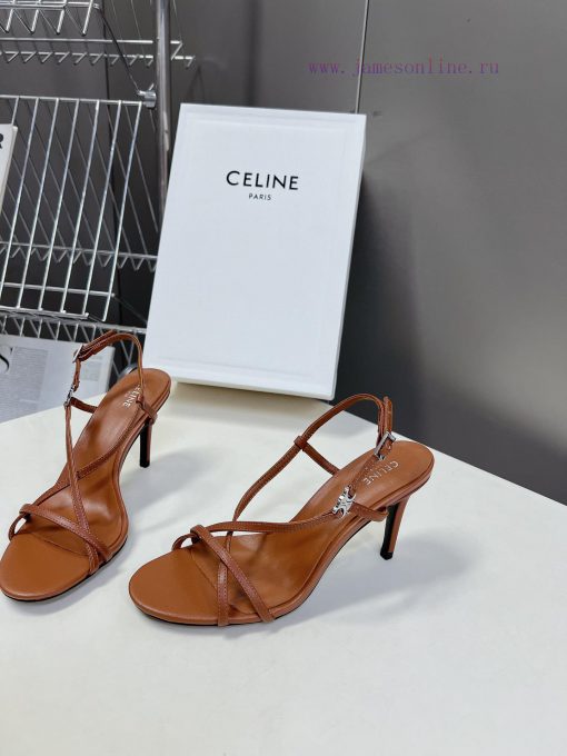 Celine's spring and summer Arc de Triomphe fashion shoes feature a soft and exposed design wux8girsu - Image 4