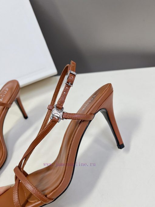Celine's spring and summer Arc de Triomphe fashion shoes feature a soft and exposed design wux8girsu - Image 8