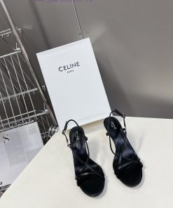 Celine's spring and summer Arc de Triomphe fashion shoes feature a soft and exposed design whq9mzn6h