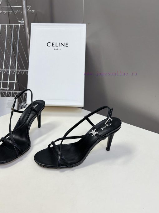 Celine's spring and summer Arc de Triomphe fashion shoes feature a soft and exposed design whq9mzn6h - Image 4