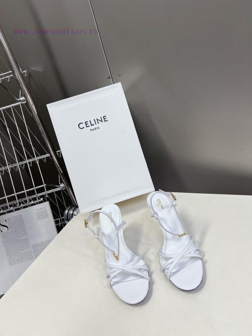 Celine's spring and summer Arc de Triomphe fashion shoes feature a soft and exposed design wll7zxpon - Image 2