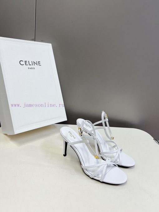 Celine's spring and summer Arc de Triomphe fashion shoes feature a soft and exposed design wll7zxpon - Image 3