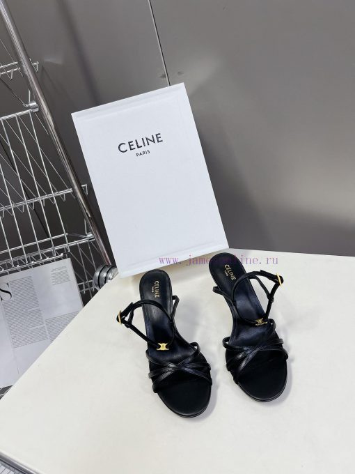Celine's spring and summer Arc de Triomphe fashion shoes feature a soft and exposed design whlf5jpf8 - Image 2