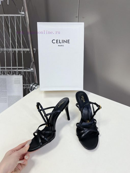 Celine's spring and summer Arc de Triomphe fashion shoes feature a soft and exposed design whlf5jpf8 - Image 5