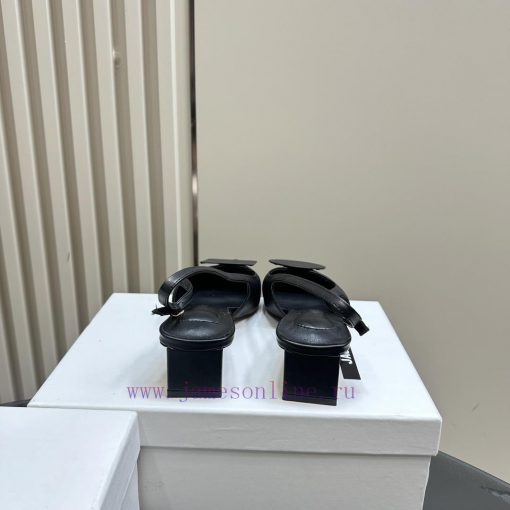 JACQUEMUS designer brand SND minimalist pointed toe women's high heelsBow decoration with polfyf6gnb - Image 7