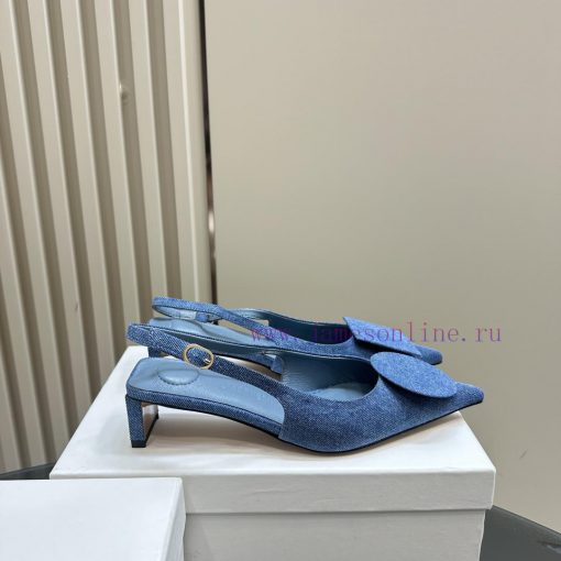 JACQUEMUS designer brand SND minimalist pointed toe women's high heelsBow decoration with po8y2ldoq6 - Image 6