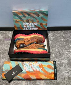 Top of the line Moncler Alliance Trailgrip GTX Brown Powder Trailgrip sneakers are designed fz68y0fk