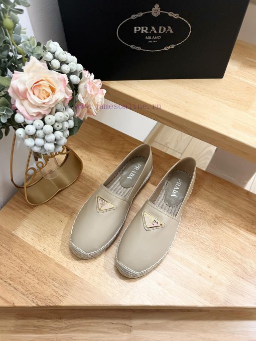 Brand PradaPrada logo details woven shoes1S055N3LLOF020Color F0018 Origin itTarget audience:9f1ivnix - Image 4