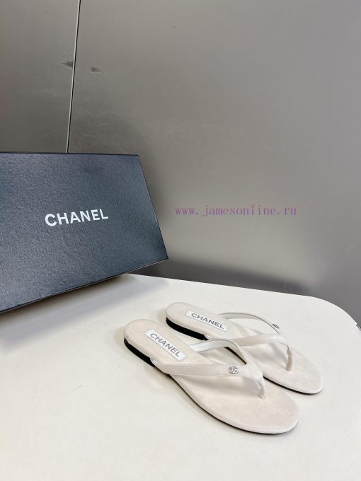 CHANEL | Chanel 24c Spring/Summer New Product Double C Flip flopsThe blockbuster has been imt3wpi5y9 - Image 3