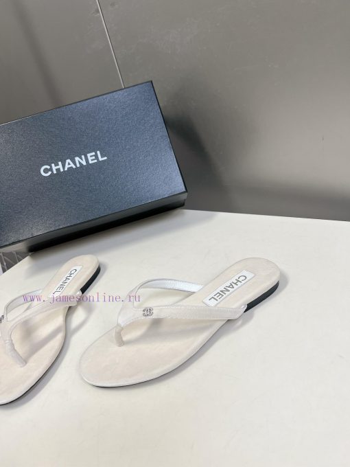 CHANEL | Chanel 24c Spring/Summer New Product Double C Flip flopsThe blockbuster has been imt3wpi5y9 - Image 4