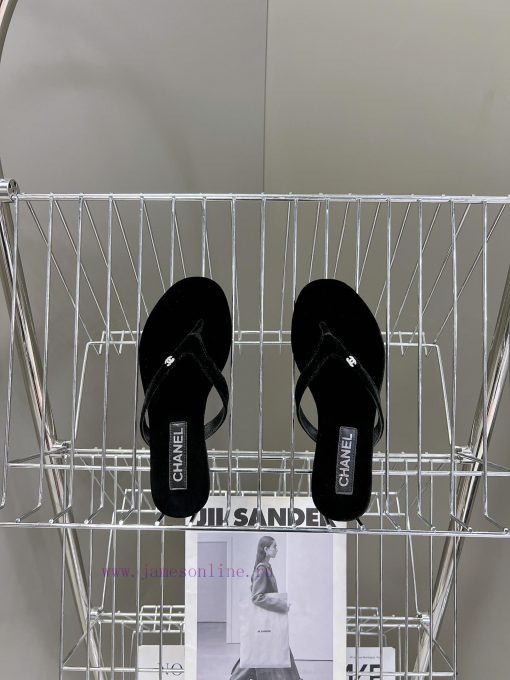 CHANEL | Chanel 24c Spring/Summer New Product Double C Flip flopsThe blockbuster has been imuxz36e92 - Image 7