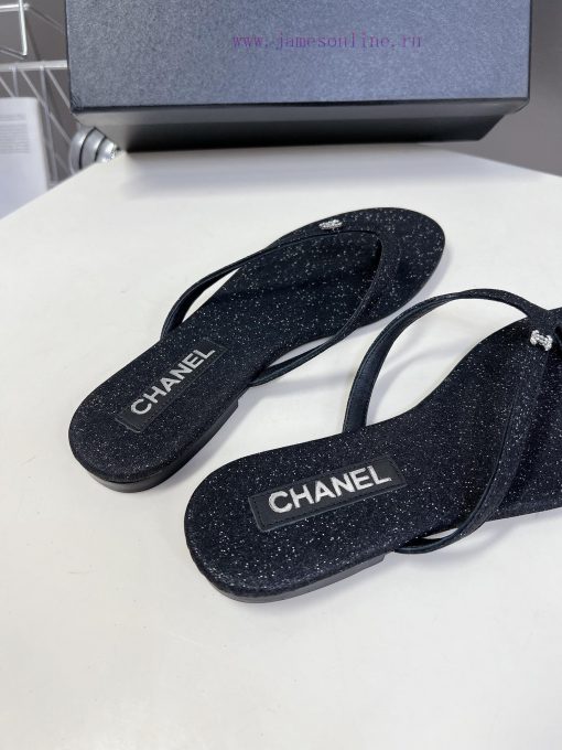 CHANEL | Chanel 24c Spring/Summer New Product Double C Flip flopsThe blockbuster has been imwvouc8lw - Image 9