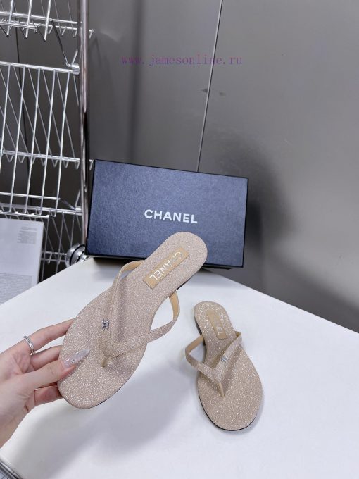 CHANEL | Chanel 24c Spring/Summer New Product Double C Flip flopsThe blockbuster has been im3irfh0jy - Image 5