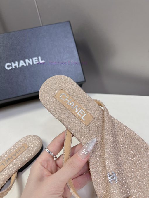 CHANEL | Chanel 24c Spring/Summer New Product Double C Flip flopsThe blockbuster has been im3irfh0jy - Image 9