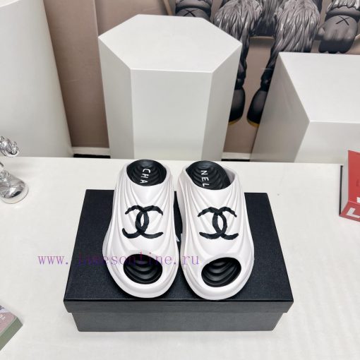 Top tierCHANEL Chanel 24vs Spring/Summer Hot Song Cake Cool Drag SeriesThe essential slipperkldxjqgl