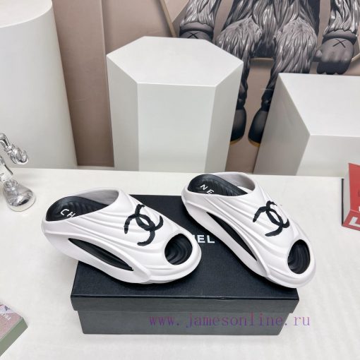 Top tierCHANEL Chanel 24vs Spring/Summer Hot Song Cake Cool Drag SeriesThe essential slipperkldxjqgl - Image 3