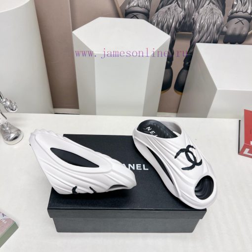 Top tierCHANEL Chanel 24vs Spring/Summer Hot Song Cake Cool Drag SeriesThe essential slipperkldxjqgl - Image 9