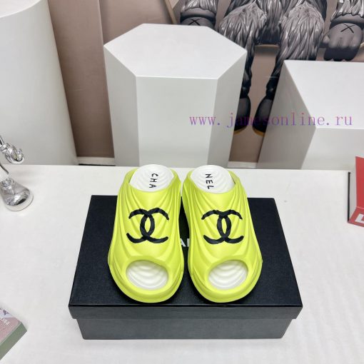 Top tierCHANEL Chanel 24vs Spring/Summer Hot Song Cake Cool Drag SeriesThe essential slipperkzt0ct3l - Image 2